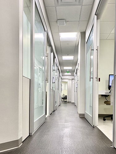 ALS Clinic Hallway