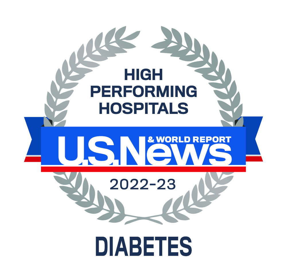 US News High Performing Diabetes ad